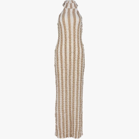 Amazon Dresses & Skirts - NWT Textured Halter Dress